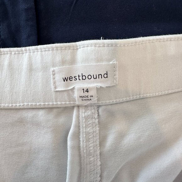 WESTBOUND White Pull On Pants - Picture 4 of 4